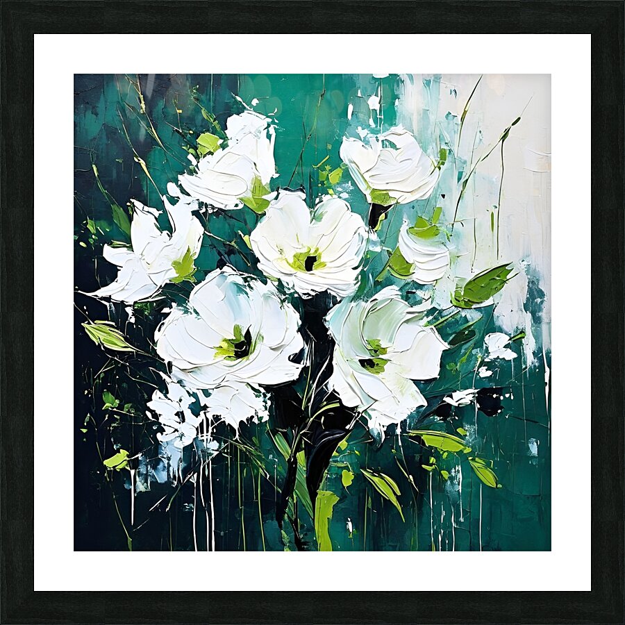  Purity in Bloom Picture Frame print