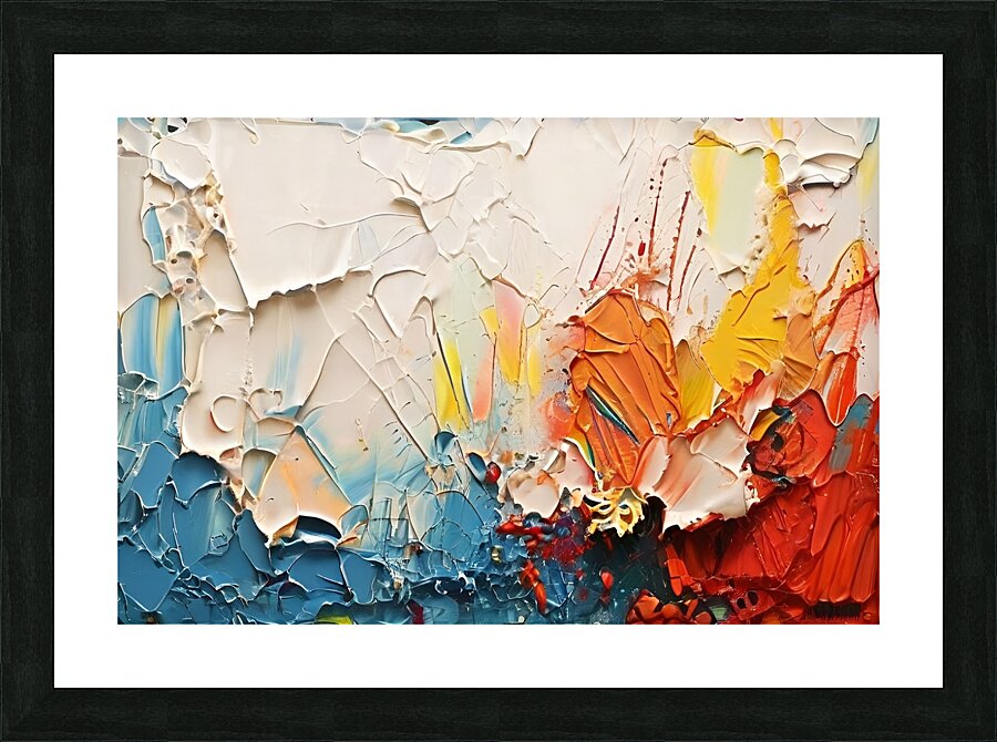  Vivid Acrylic Explosion Picture Frame print