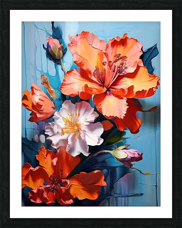 Blooming Vibrancy Picture Frame print