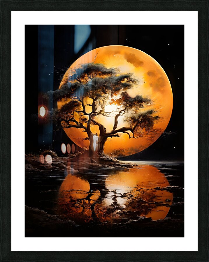Lunar Majesty Picture Frame print