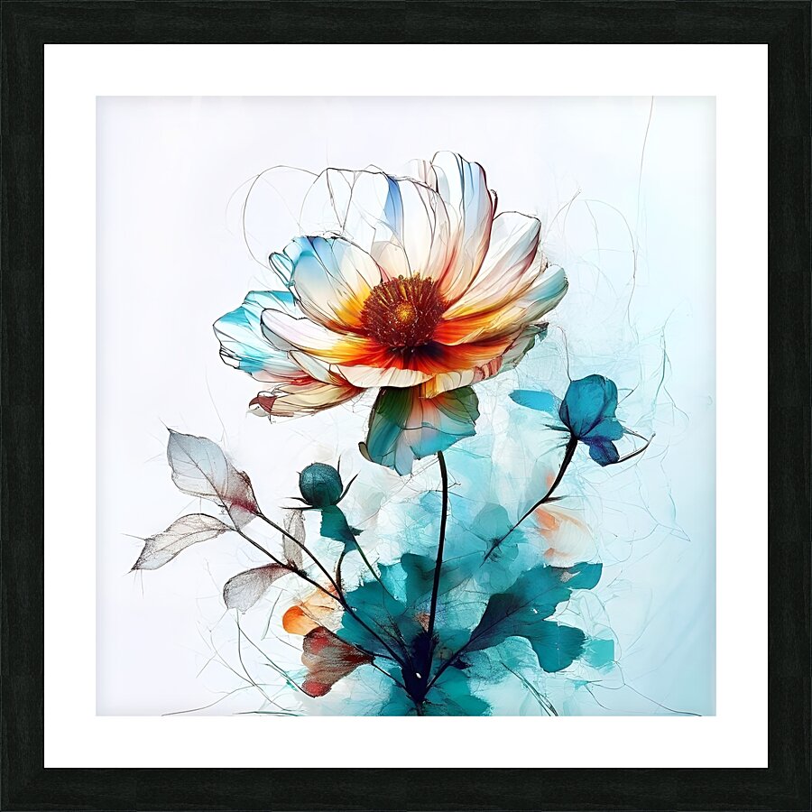 Bloom Burst Picture Frame print