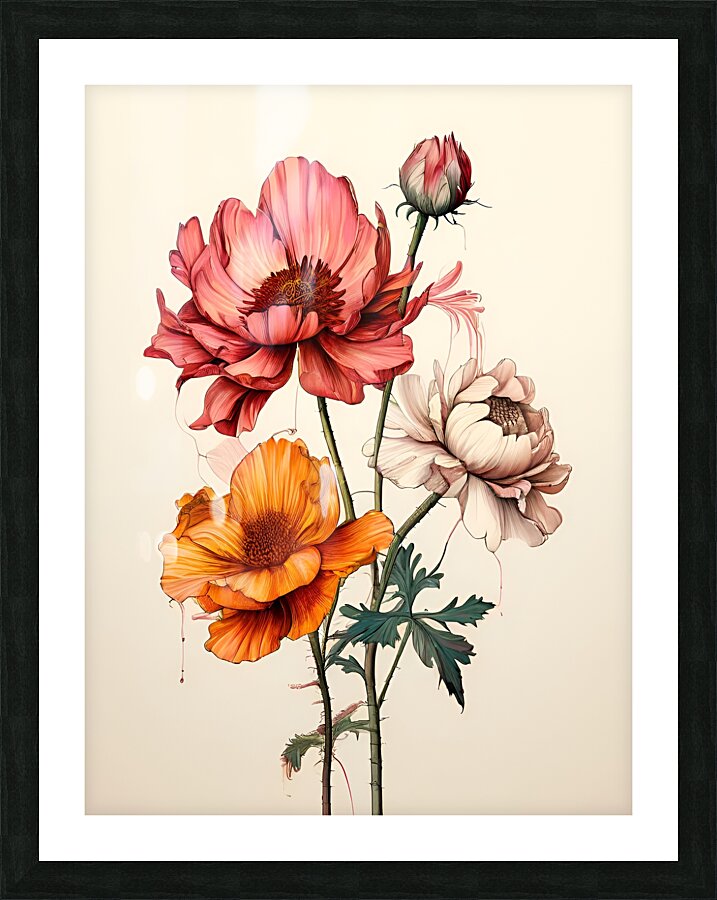  Blooming Delight Picture Frame print