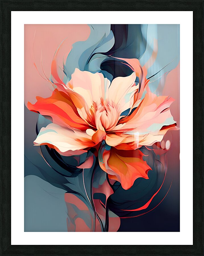 Flourish Picture Frame print