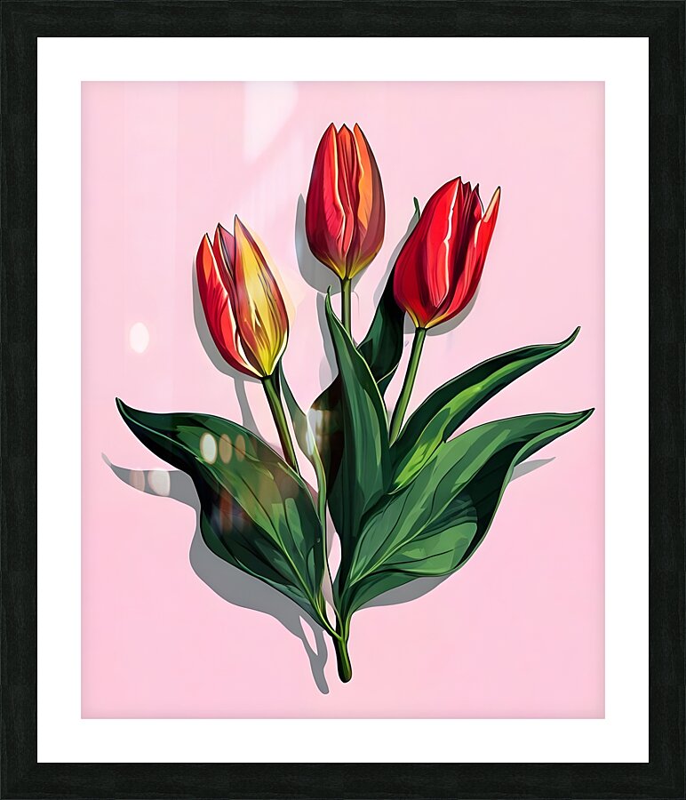 Vibrant Bloom Picture Frame print