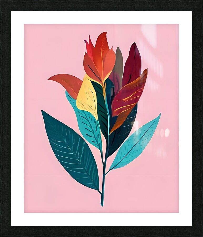 Tropical Oasis Picture Frame print