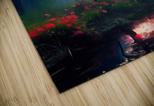 Silhouetted Tree at Sunset Artshop puzzle