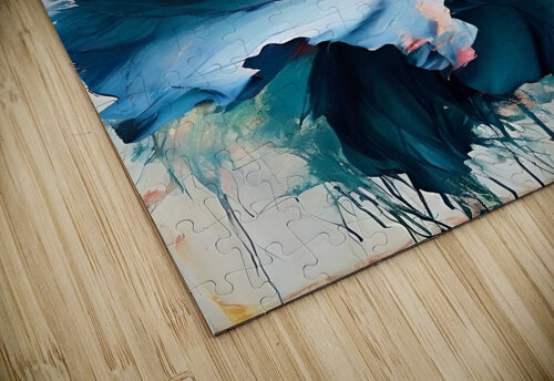 Breathtaking Blue Bloom Artshop puzzle