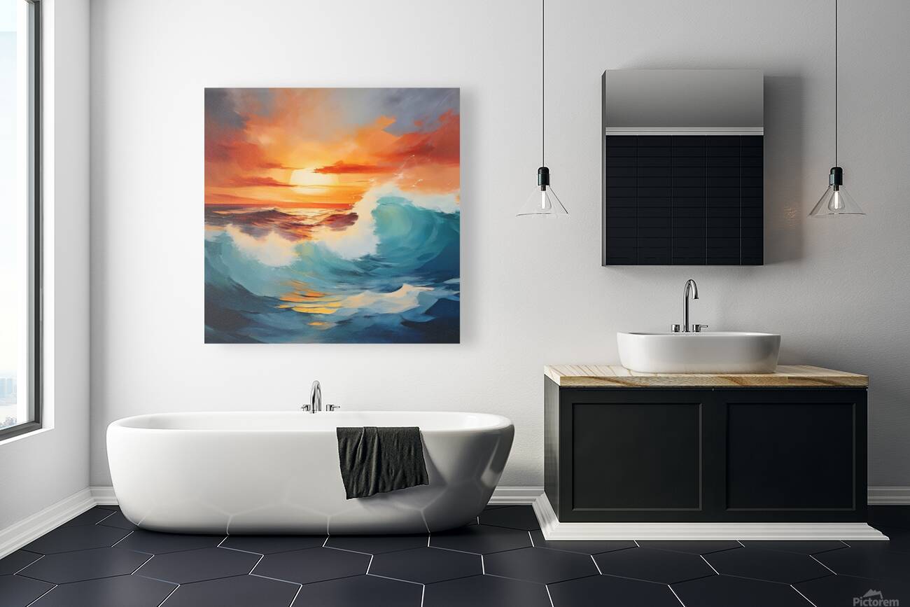 Tranquil Sunset Reproduction