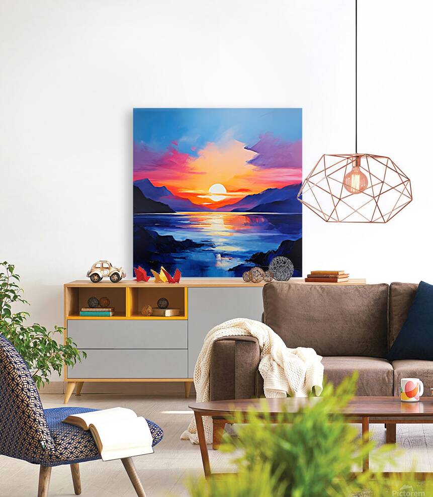 Tranquil Sunset Reproduction