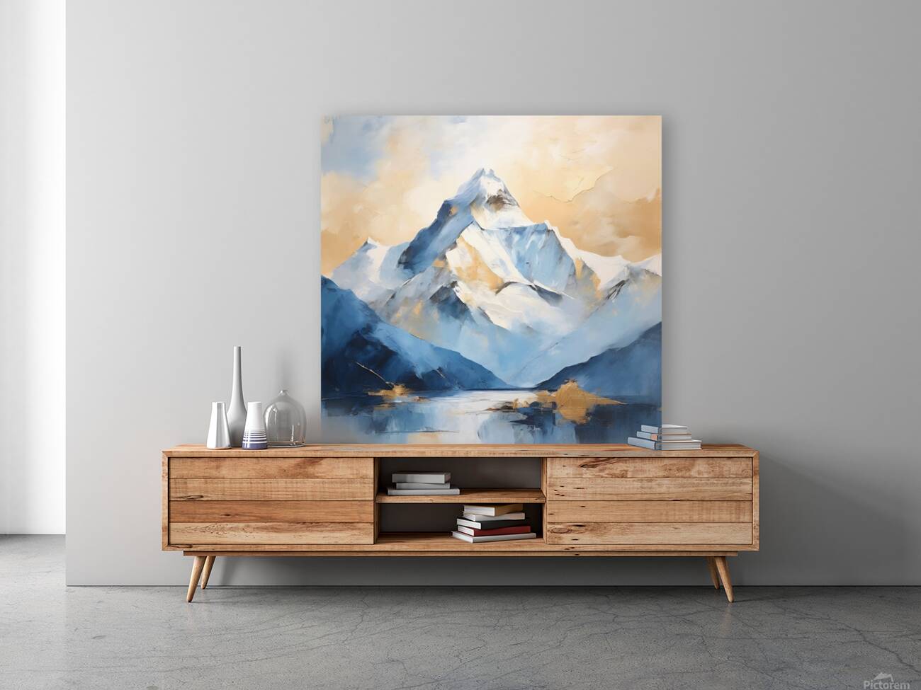 Mountain Reflection Reproduction