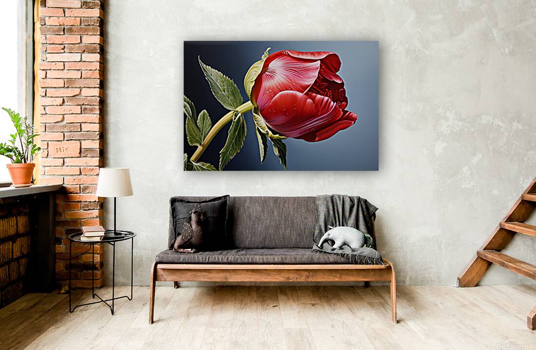 Crimson Elegance Reproduction