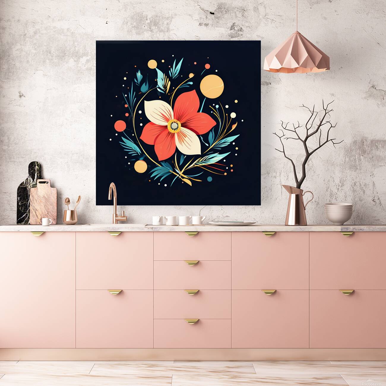 Blooming Elegance Reproduction