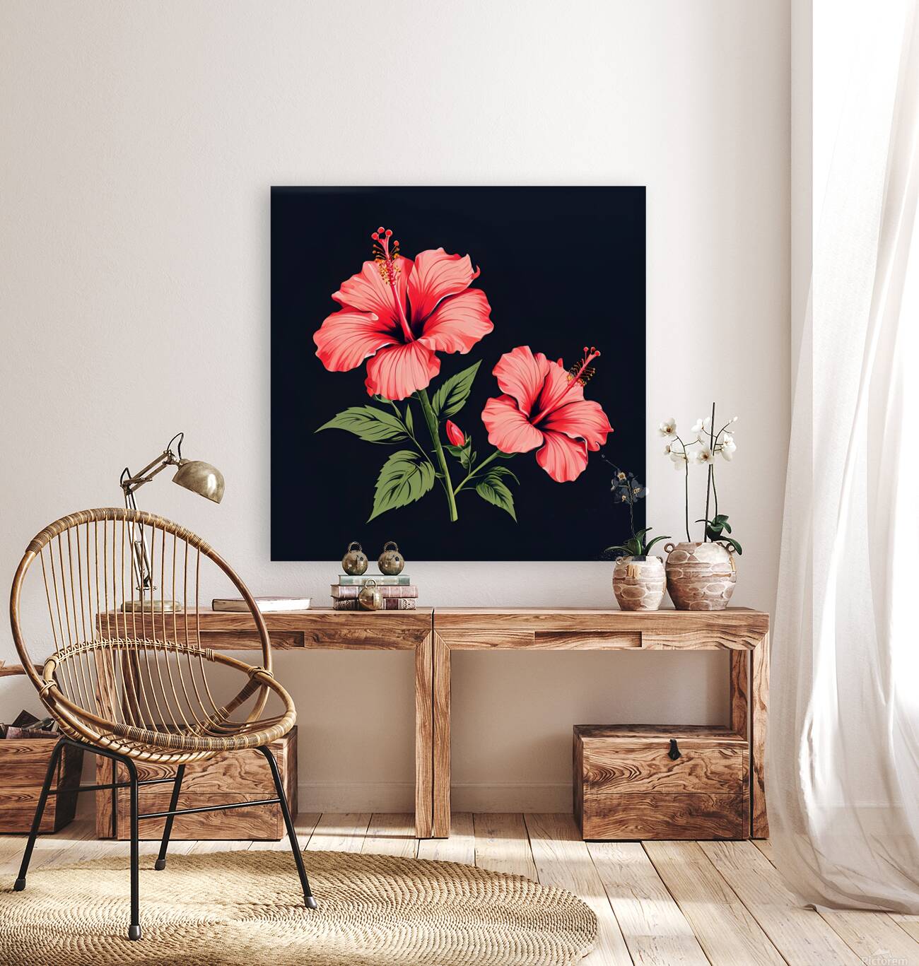 Elegance in Bloom Reproduction