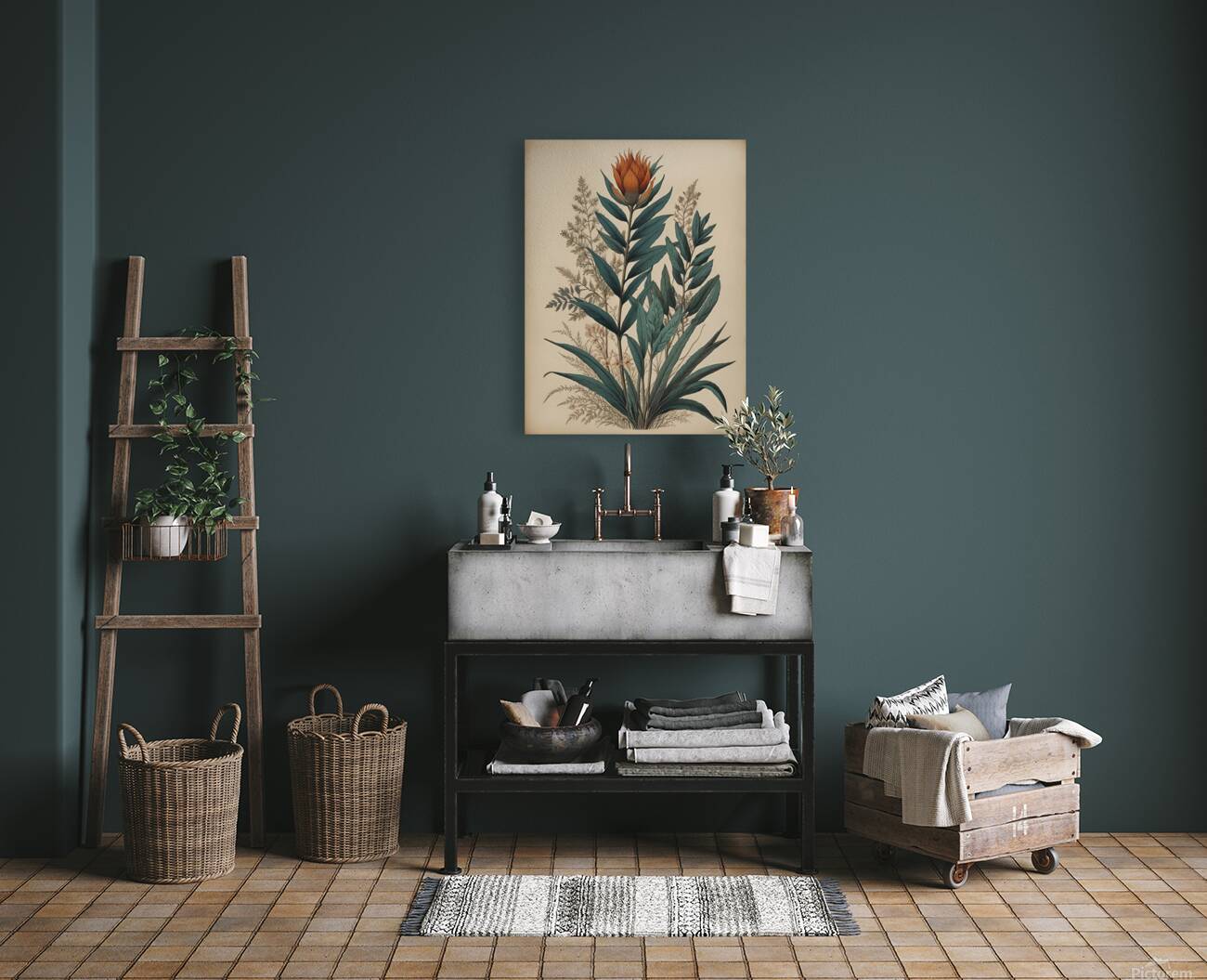  Tropical Elegance Reproduction