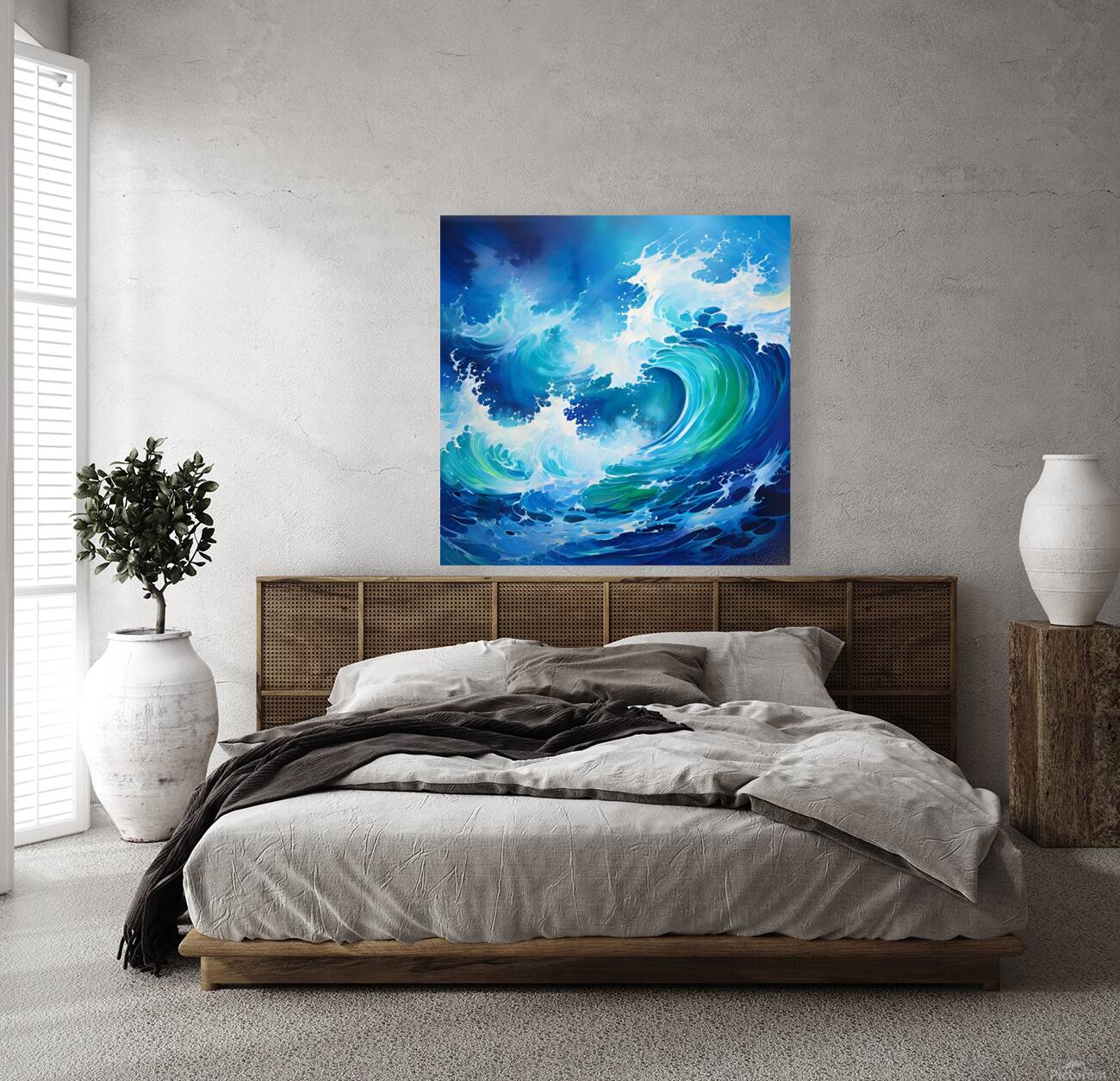 Pixelated Power: Ocean Wave Reproduction