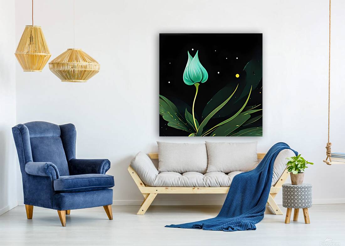  Emerald Bloom Reproduction