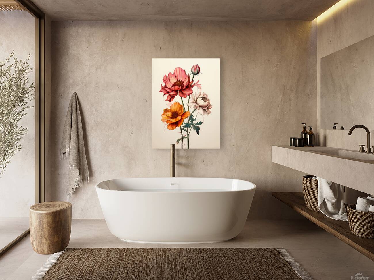  Blooming Delight Reproduction