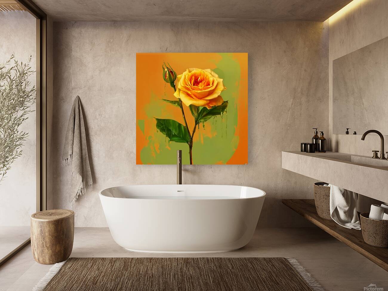 Sunshine in Bloom Reproduction