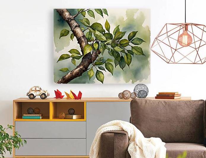  Verdant Sprig by Artshop