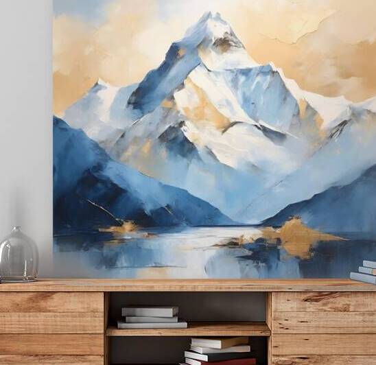 Mountain Reflection Reproduction