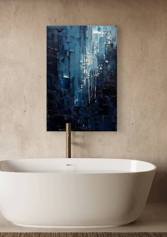  In Motion: Abstract Expressionist Drip Painting by Artshop