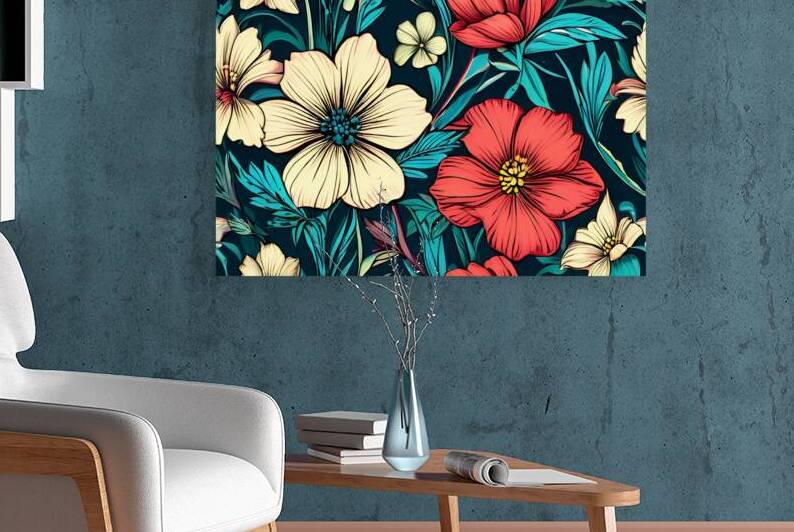 Patriotic Blooms by Artshop