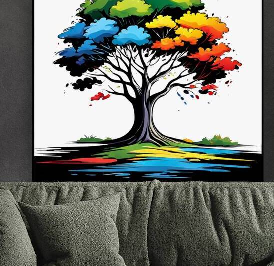 Rainbow Tree by Artshop
