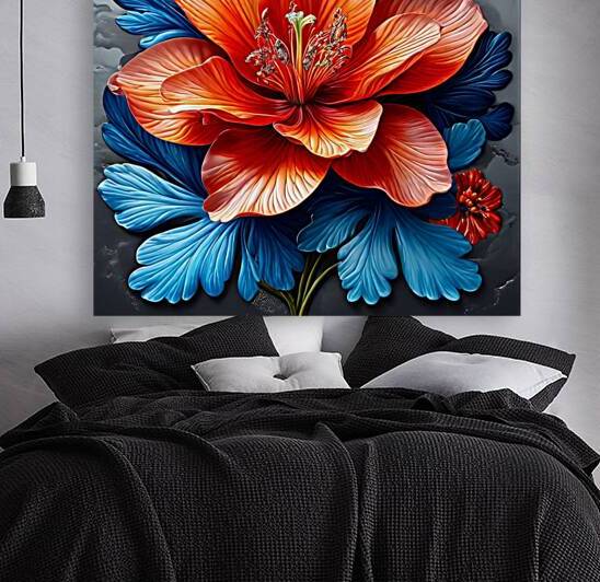 Surreal Bloom Reproduction