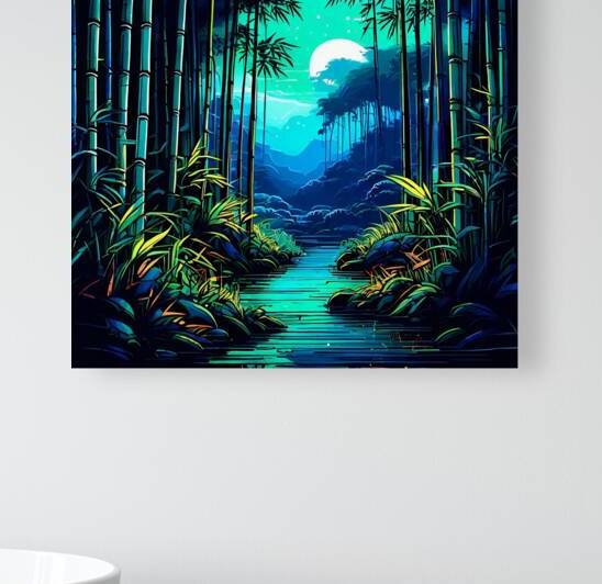 Tranquil Bamboo Forest Reproduction