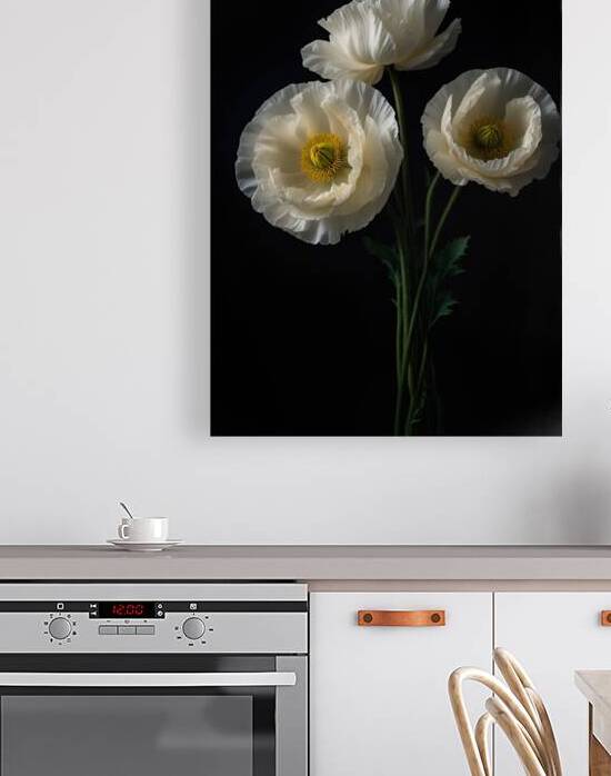  Elegant White Blooms by Artshop