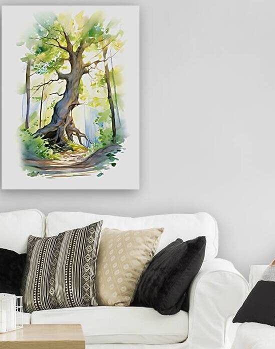 Sunlight Through the Trees by Artshop
