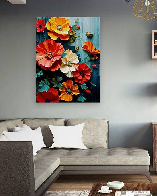 Burst of Summer Blooms by Artshop
