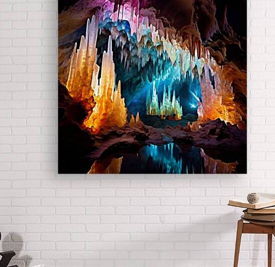 Frozen Rainbow Cave by Artshop