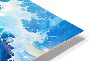 Pixelated Power: Ocean Wave HD Metal print