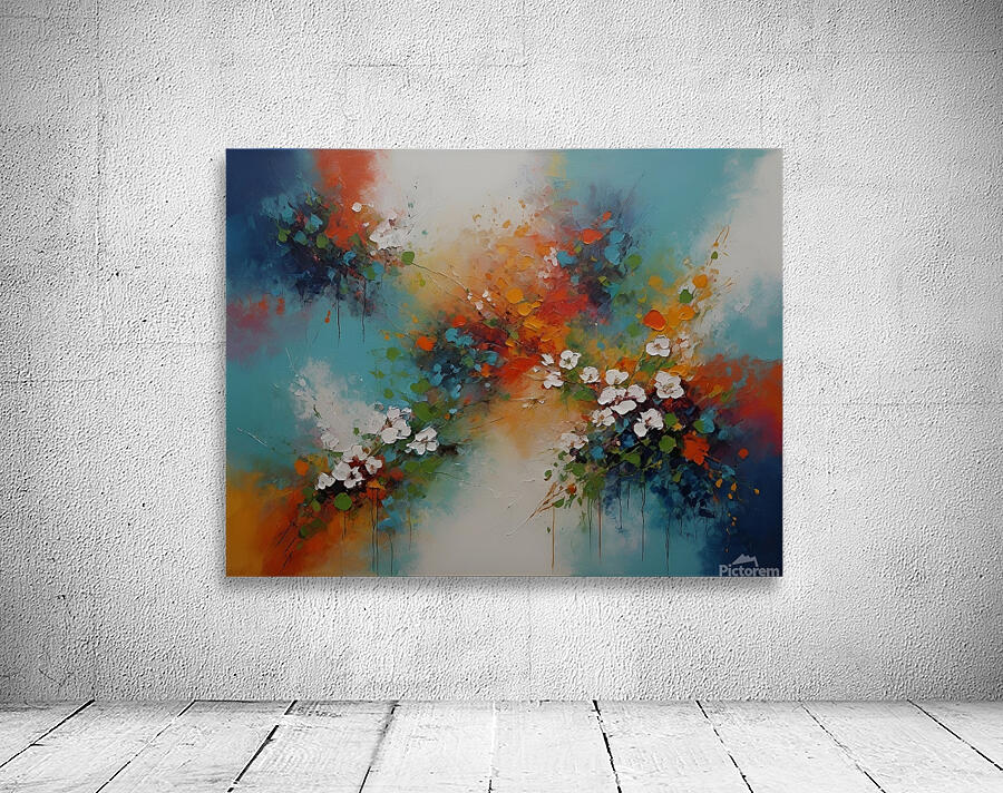 Blooming Vibrance Wall Preview