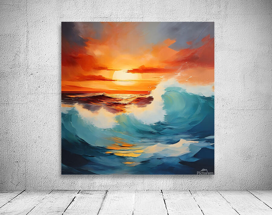 Tranquil Sunset Wall Preview