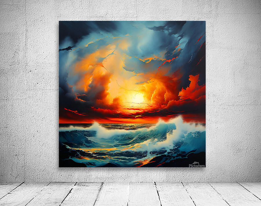 Serene Sunset Wall Preview