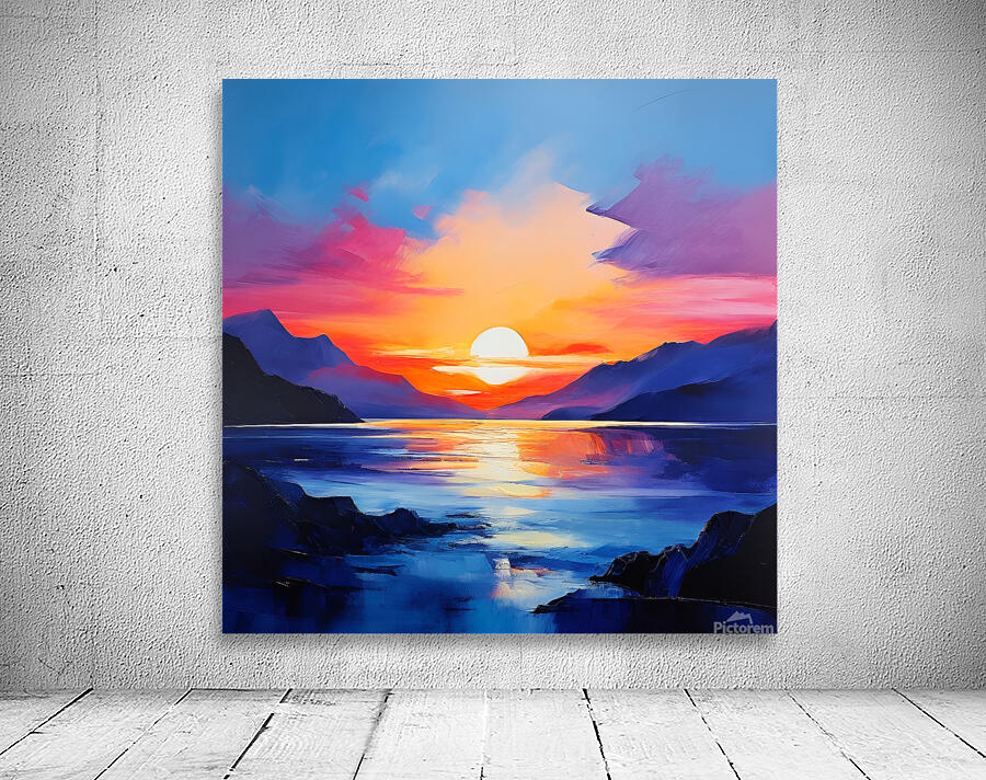 Tranquil Sunset Wall Preview