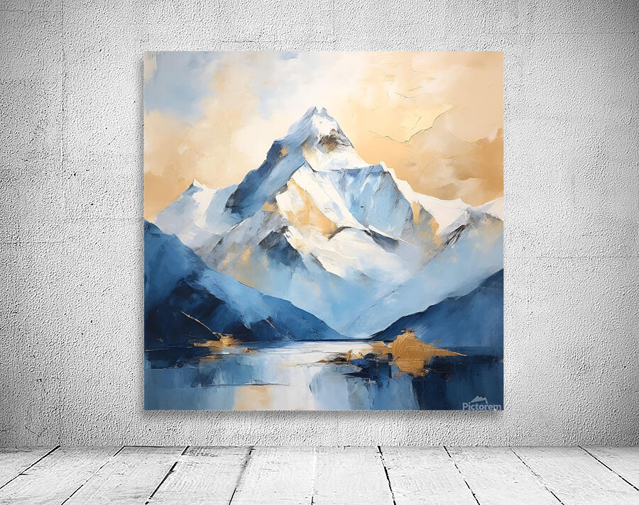 Mountain Reflection Wall Preview