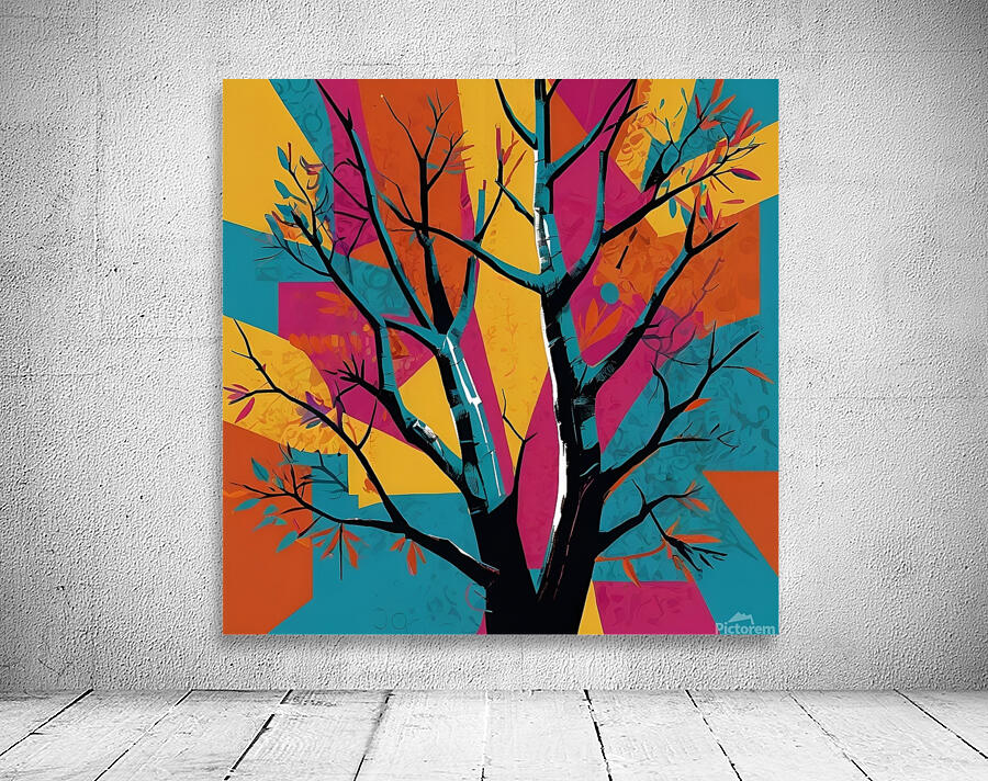  Vibrant Tree Wall Preview