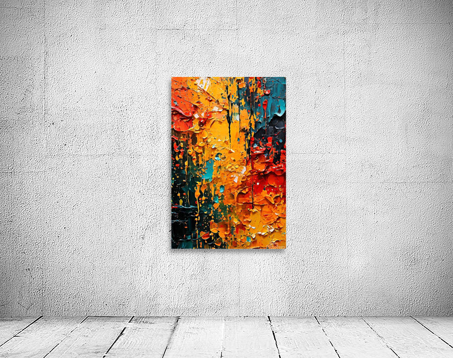 Abstract Vibrance Wall Preview