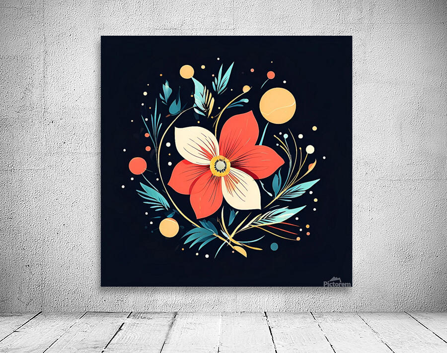 Blooming Elegance Wall Preview