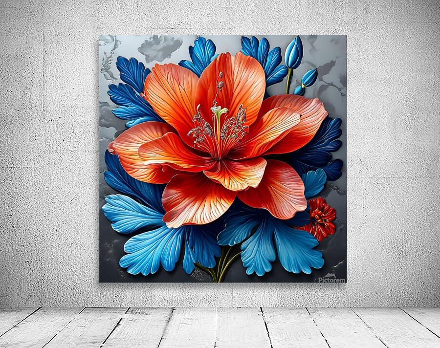 Surreal Bloom Wall Preview
