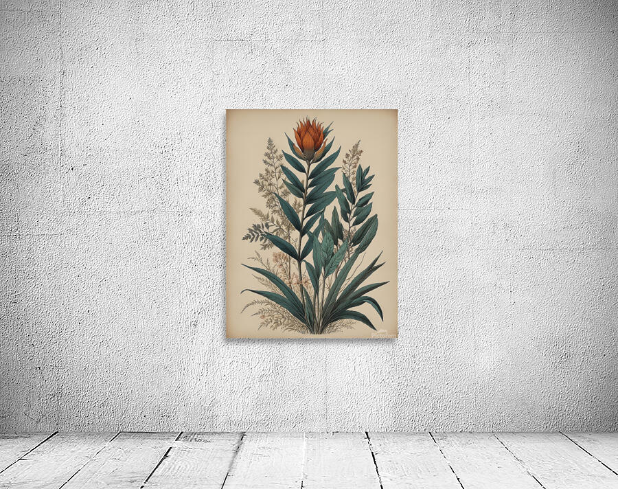  Tropical Elegance Wall Preview