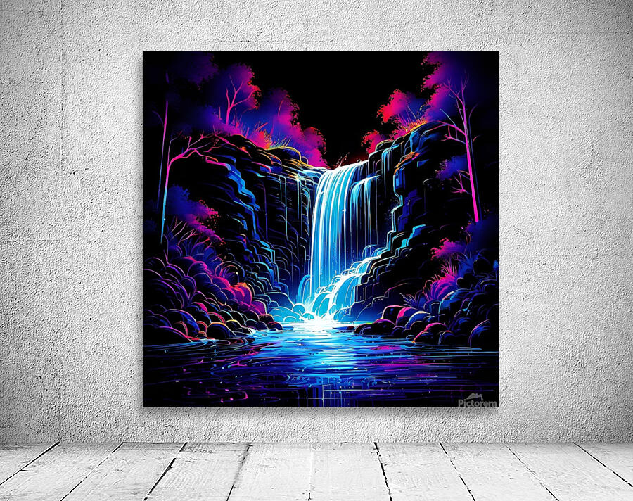 Cascading Dreamscape Wall Preview