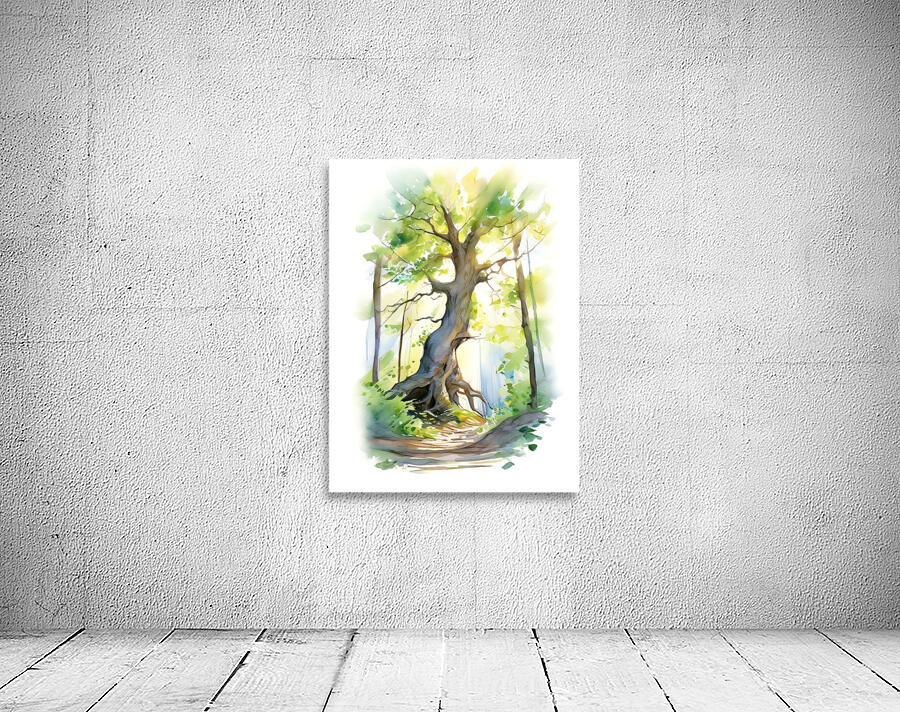 Sunlight Through the Trees Wall Preview
