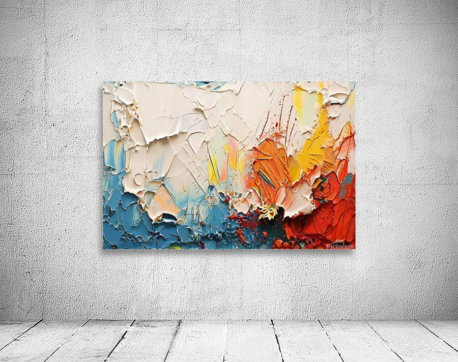  Vivid Acrylic Explosion Wall Preview