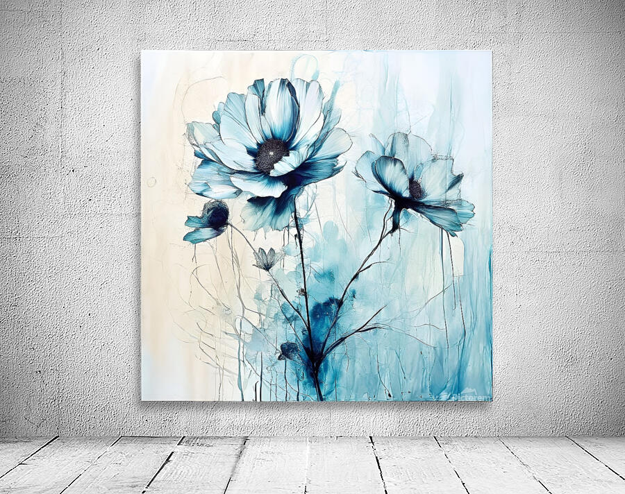 Azure Elegance Wall Preview