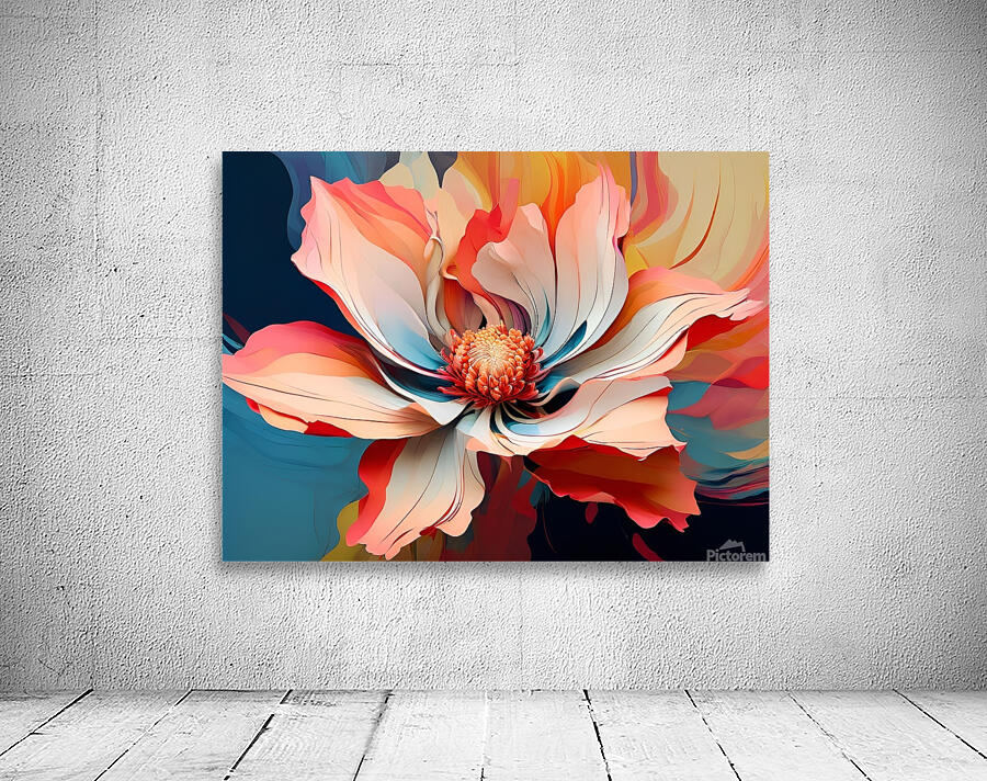 Vivid Bloom Wall Preview