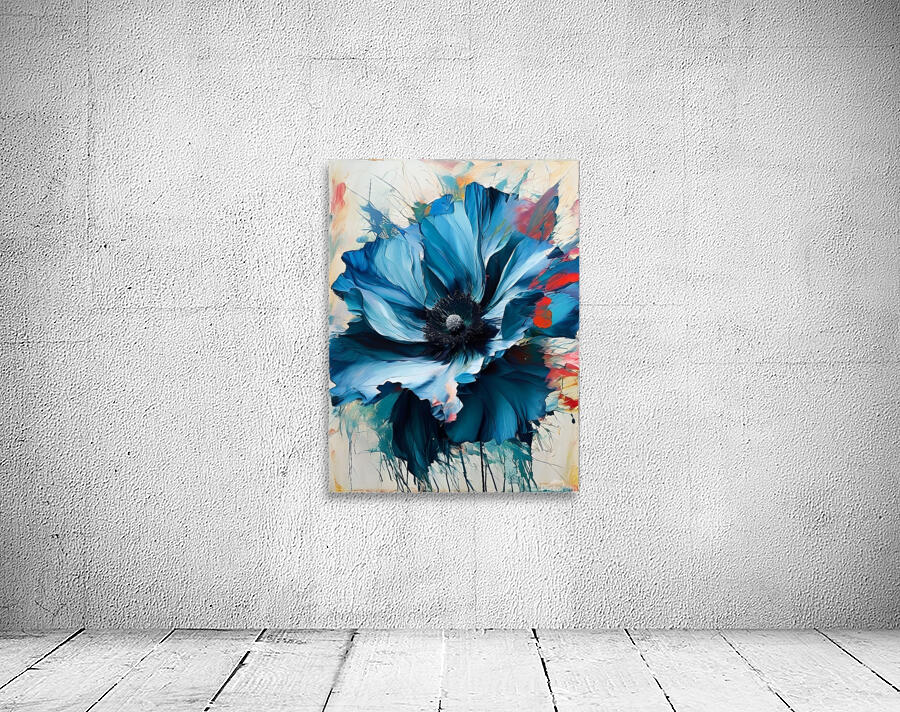 Breathtaking Blue Bloom Wall Preview